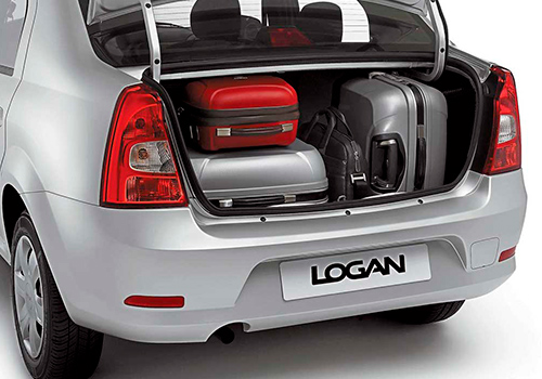 Вместительный багажник Dacia Logan