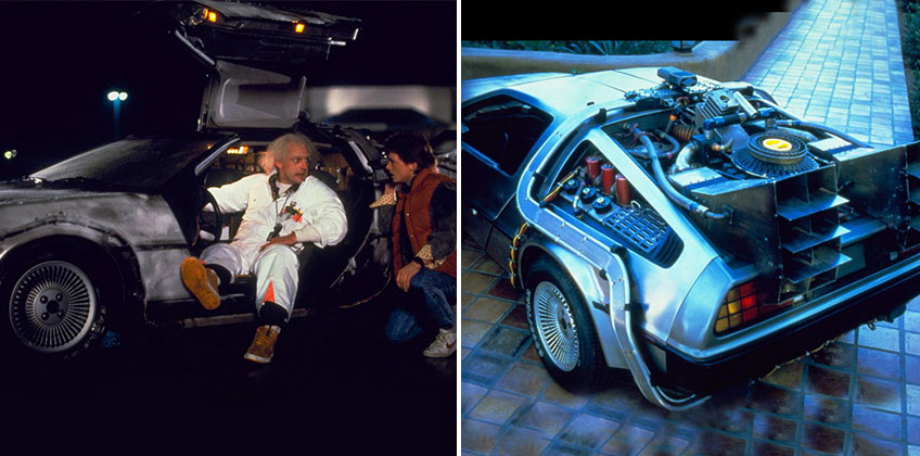 DeLorean з фільма "Назад у майбутнє"