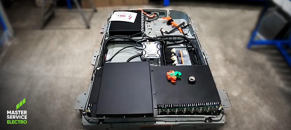 Диагностика батареи Nissan Leaf 40 кВт-час