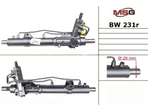 BW231R (TRW) Рульова рейка з ГУРBMW Z3 95-02 BMW 3 E36 93-99 BMW 3 E46 99-05