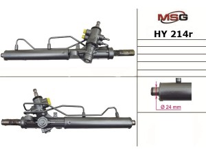 HY214R (MANDO) Рулевая рейка с ГУРHyundai Getz 02-10