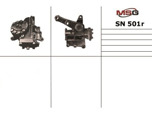 SN501R (MSG Rebuilding) Рулевой редуктор с ГУРScania 4-series 95-08 Scania PGRT-series 04-17