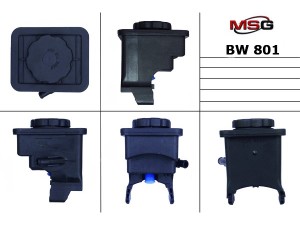 BW009TANK (MSG) Бачок ГПКBMW 5 E39 97-04 BMW 3 E46 99-05 Range Rover 02-12