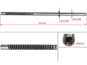 AR205RC (MSG Rebuilding) Шток рулевой рейки с ГУРFiat Bravo 95-01 Alfa Romeo GTV 94-05 Lancia Dedra 89-99