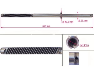 AR210RC (MSG Rebuilding) Шток рулевой рейки с ГУР