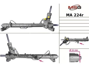 MA224R (KOYO) Рулевая рейка с ГУРMazda 3 09-13