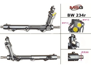 BW234R (ZF) Рульова рейка з ГУРBMW X6 E71 08-14 BMW X5 E70 07-13