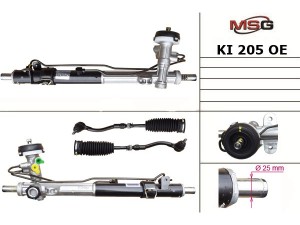 KI205OEM (TRW) Рулевая рейка с ГУРKia Rio 06-11