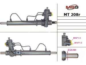 MT208R (KOYO) Рульова рейка з ГУРMitsubishi Colt 95-02