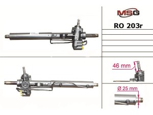 RO203R (TRW) Рульова рейка з ГУР