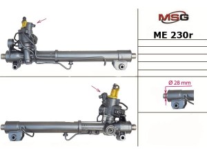 ME230R (ZF) Рулевая рейка с ГУРMercedes-Benz S-Class W221 05-13 Mercedes-Benz E-Class W212 09-16 Mercedes-Benz C-Class W204 07-14