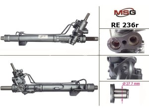 RE236R (SMI) Рульова рейка з ГПК