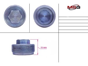 FO228LNUT (MSG) Гайка нижнего поджима ГУРFord Mondeo IV 07-15 Ford Galaxy 06-15 Volvo XC70 07-16