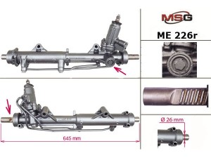 ME226R (ZF) Рулевая рейка с ГУР