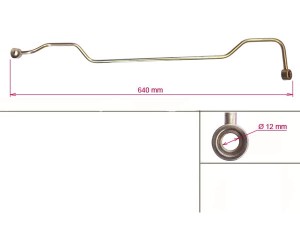 7844320186 (ZF Parts) Трубка рульової рейки