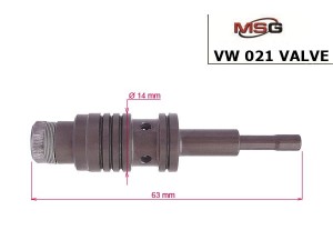 VW021VALVE (MSG) Клапан насоса ГУРAudi Q7 05-15 VW Transporter T5 03-15 Kia Opirus 03-10