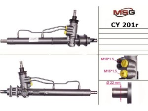 CY201R (CHERY) Рулевая рейка с ГУРChery QQ 03-12