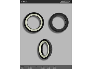 F-00135 (EMMETEC) Сальник 25,00/35,00*3,20/6,50 тип креслення 4V2