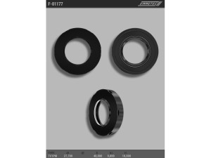 F-01177 (POS) Сальник 27,70/48,00*9,00/10,00 тип креслення 7V1PM