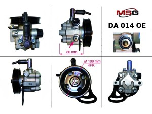 DA014OEM (YOUNGSHIN) Насос ГПКChevrolet Aveo 06-16