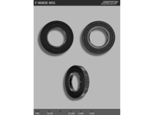 F-00403TX (TCS) Сальник 18,50/32,00*6,00/7,00 тип креслення 1PM