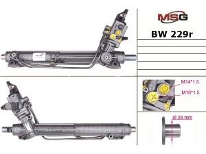 BW229R (ZF) Рульова рейка з ГУРBMW 5 E39 97-04