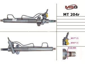 MT204R (KOYO) Рулевая рейка с ГУР