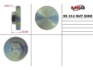 NI212NUTS (MSG) Гайка бокового поджима ГУРNissan Almera N16 00-06 Nissan Primera P12 02-08