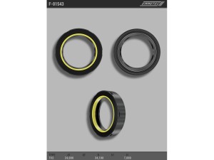 F-01543 (TCS) Сальник 24,00/34,10*7,00 тип креслення 7V2