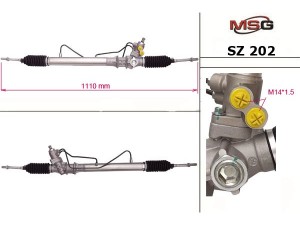 SZ202 (MSG) Рульова рейка з ГУРSuzuki Grand Vitara 98-05