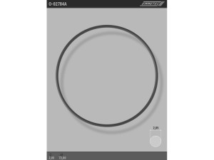 O-02784A AC (EMMETEC) Кольцо уплотнительное системы кондиционирования  C2,05 d1 72Mazda 3 03-09 Mazda 3 09-13