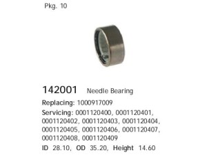 142001 (HC-Cargo) Підшипник стартера
