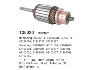 135620 (HC-Cargo) Ротор стартера
