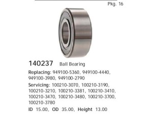140237 (HC-Cargo) Підшипник генератора