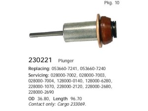 230221 (HC-Cargo) Плунжер втягуючого реле стартеру