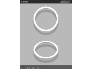 M-01329 (EMMETEC) Кільце тефлонове ГПК O32,5x37,5 S2,3 тип 1