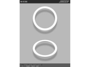 M-01350 (EMMETEC) Кільце тефлонове ГПК O32,5x39,1 S2,2 тип 1