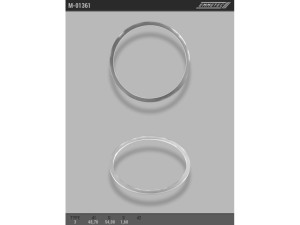 M-01361 (EMMETEC) Кільце тефлонове ГПК O47,8x53,4 S1,6 тип 3