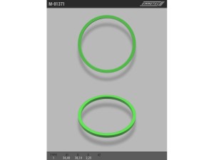 M-01371 (EMMETEC) Кольцо тефлоновое ГУР O34,4x38,1 S2,25 тип 1