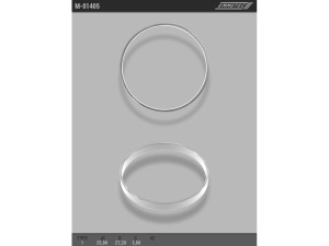 M-01405 (EMMETEC) Кольцо тефлоновое ГУР O25,8x27,2 S3 тип 1