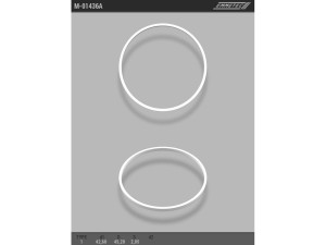 M-01436A (EMMETEC) Кільце тефлонове ГПК O42,6x45,2 S2,05 тип 1