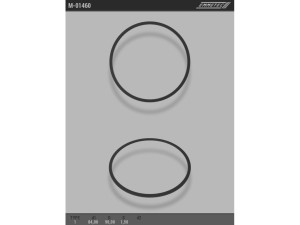 M-01460 (EMMETEC) Кольцо тефлоновое ГУР O84x90 S1,5 тип 1