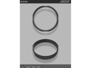 M-01461 (EMMETEC) Кільце тефлонове ГПК O84x89 S15 тип 1