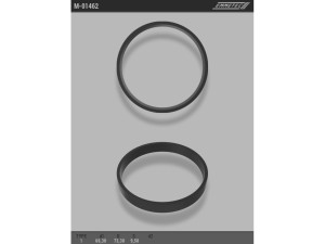 M-01462 (EMMETEC) Кольцо тефлоновое ГУР O68,3x73,3 S9,5 тип 1