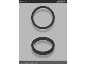M-01475 (EMMETEC) Кільце тефлонове ГПК O27,4x32,8 S3,95 тип 1
