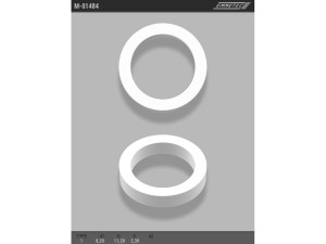 M-01484 (EMMETEC) Кольцо тефлоновое ГУР O8,2x11,2 S2,3 тип 1