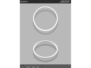 M-01517 (EMMETEC) Кольцо тефлоновое ГУР O44,2x48 S2,85 тип 1