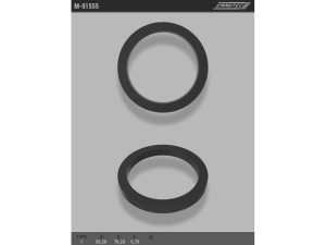 M-01555 (EMMETEC) Кольцо тефлоновое ГУР O56,2x70,2 S6,7 тип 1