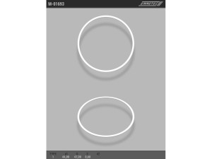 M-01693 (EMMETEC) Кольцо тефлоновое ГУР O44x47 S тип 1