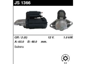 JMS1366 (MSG) СтартерSubaru Forester 08-13 Subaru Outback 03-09 Subaru Impreza 07-11